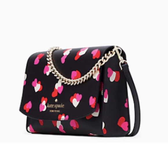 kate spade Carson Flutter Hearts Printed Crossbody (k6105) - Picture 13 of 13